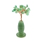 Natural Green Aventurine Vase Gravel Fortune Tree Mini Home Creative Office Decoration Crafts Small Ornaments, 85x30mm