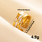 Stylish 304 Stainless Steel Enamel Cuff Ring, Wide Band Open Ring for Women, Golden