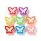 Plating Acrylic Bead, AB Color Plated, Butterfly, 16.5x20x19mm, Hole: 3mm, 228pcs/500g