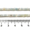 Natural Flower Amazonite Beads Strands G-B064-A35-5