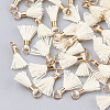 Polycotton(Polyester Cotton) Tassel Pendant Decorations FIND-S275-31G-2