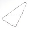 Fashionable 304 Stainless Steel Chain Necklaces NJEW-I060-04A-2