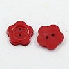 Acrylic Sewing Buttons for Costume Design BUTT-E074-C-02-2