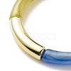 Acrylic Curved Tube Beaded Stretch Bracelet for Women BJEW-JB08376-6