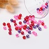 Valentine's Mix Glass Pearl Beads Sets HY-X006-8mm-10-3