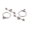 Tibetan Style Alloy Toggle Clasps X-LF1180Y-NF-2