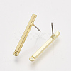 Alloy Stud Earring Findings PALLOY-S121-137-1