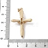 Brass Micro Pave Cubic Zirconia Pendants KK-A212-08D-G-3