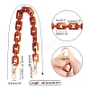 Acrylic Bag Chains Strap FIND-WH0067-49A-2