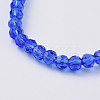 Glass Beads Stretch Bracelets BJEW-JB04756-4