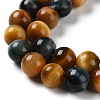 Natural Tiger Eye Beads Strands G-D083-A02-02-4