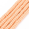 Handmade Polymer Clay Beads Strands CLAY-N008-32-2