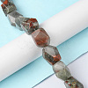 Natural Afican Bloodstone Beads Strands G-F743-04F-2