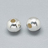 925 Sterling Silver Beads STER-T002-241S-5mm-2