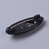 Plastic Ribbon Safety Brooches JEWB-WH0009-12E-2