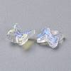 Transparent Glass Cabochons GGLA-M004-01-4