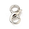 Brass Double Opening Lobster Claw Clasps KK-G416-53P-1