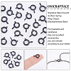 Unicraftale 20Pcs 304 Stainless Steel Smooth Surface Spring Ring Clasps STAS-UN0040-96EB-5