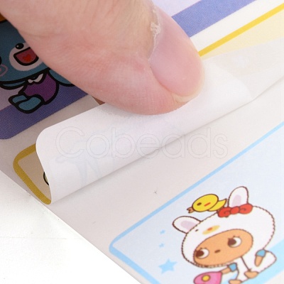 4 Styles Paper Stickers DIY-L051-011A-1