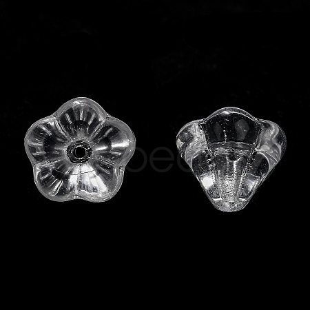 Transparent Czech Glass Beads GLAA-G070-05D-01-1