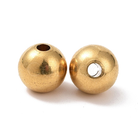 Brass Beads KK-P095-37-10mm-1