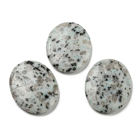 Natural Sesame Jasper Worry Stone for Anxiety Therapy G-B036-01Q-1