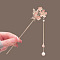 Alloy Hair Sticks, Hair Accessories for Women & Girls, Flower, 180mm