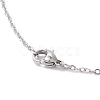 Alloy Sword Pendant Necklace with 304 Stainless Steel Cable Chains NJEW-JN04474-5