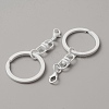 Spray Painted Iron Keychain Swivel Clasps FIND-WH0111-355A-2