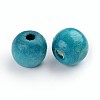 Dyed Natural Wood Beads X-WOOD-Q006-16mm-02-LF-2