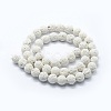 Natural Lava Rock Round Beads Strands X-G-E508-04-8mm-2