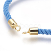 Cotton Cord Bracelet Making KK-F758-03E-G-2