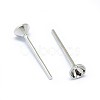 Iron Stud Earring Findings IFIN-F157-05P-A-2