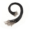 Imitation Leather Cord Necklace Making NCOR-T003-01A-1
