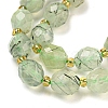 Natural Prehnite Beads Strands G-N342-43-4