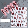 Butterfly Paper Nail Art Stickers PW-WG16398-01-1