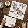 Large Plastic Reusable Drawing Painting Stencils Templates DIY-WH0172-771-3