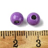 Spray Painted 202 Stainless Steel Beads STAS-Q321-02A-C-3