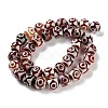 Natural Tibetan 3-Eye dZi Agate Beads Strands G-B084-A09-01-3