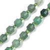 Natural Green Aventurine Beads Strands G-O201B-104E-2