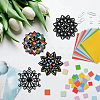 CREATCABIN Paper Window Decoration AJEW-CN0001-49B-01-5