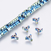 Electroplated Non-magnetic Synthetic Hematite Bead Strand G-E495-14A-1