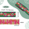 Ethnic Style Polyester Ribbons OCOR-WH0079-65C-2