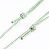 Adjustable Korean Waxed Polyester Cord Necklace Making AJEW-JB00493-02-3