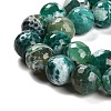 Natural Fire Crackle Agate Beads Strands G-L595-A02-01E-4