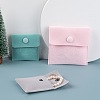 6Pcs 6 Style Square Velvet Jewelry Bags TP-LS0001-06-4