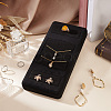 Microfiber Rings & Necklace & Earrings Display Stand ODIS-WH0002-85-5
