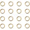 Brass Jump Rings KK-PH0006-8mm-G-1