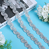 Polyester Wave Lace Ribbon OCOR-WH0078-111B-4