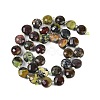 Natrual Green Opal Beads Strands G-B094-A23-01-4